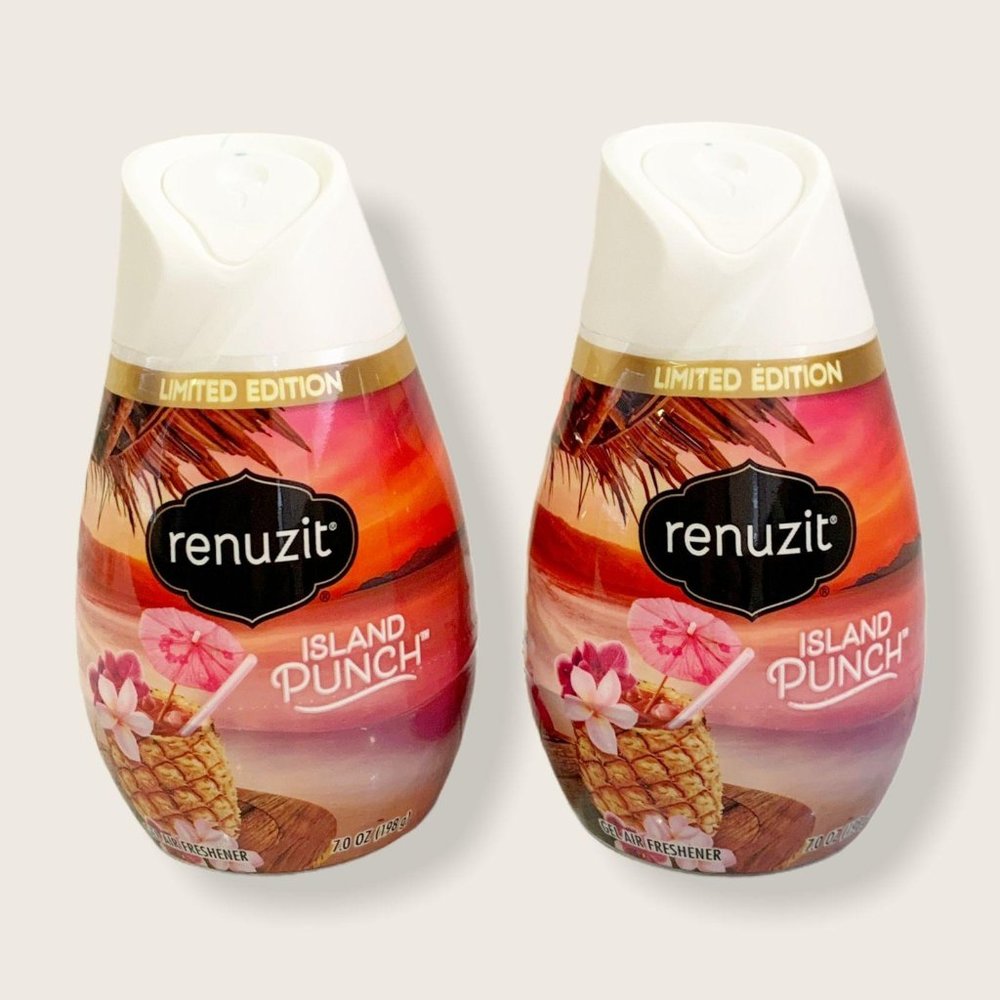 NEW 2X Renuzit island Punch Coconut Pineapple